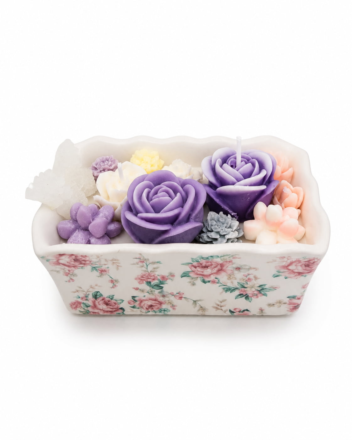Pastel Flower Tray